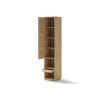 Colonne de rangement chêne artisan pour lit vertical 140x200 cm Bed Concept