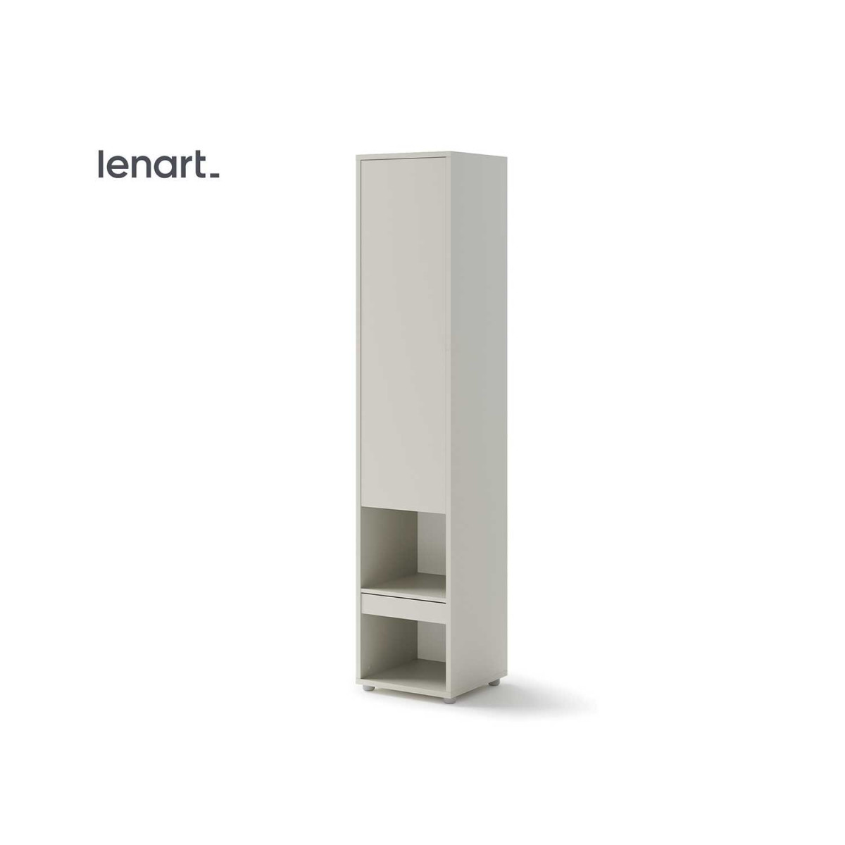 Colonne de rangement cachemire pour lit vertical 140x200 cm Bed Concept