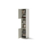 Colonne cachemire 2 portes et 2 niches pour lit vertical 140x200 cm Bed Concept