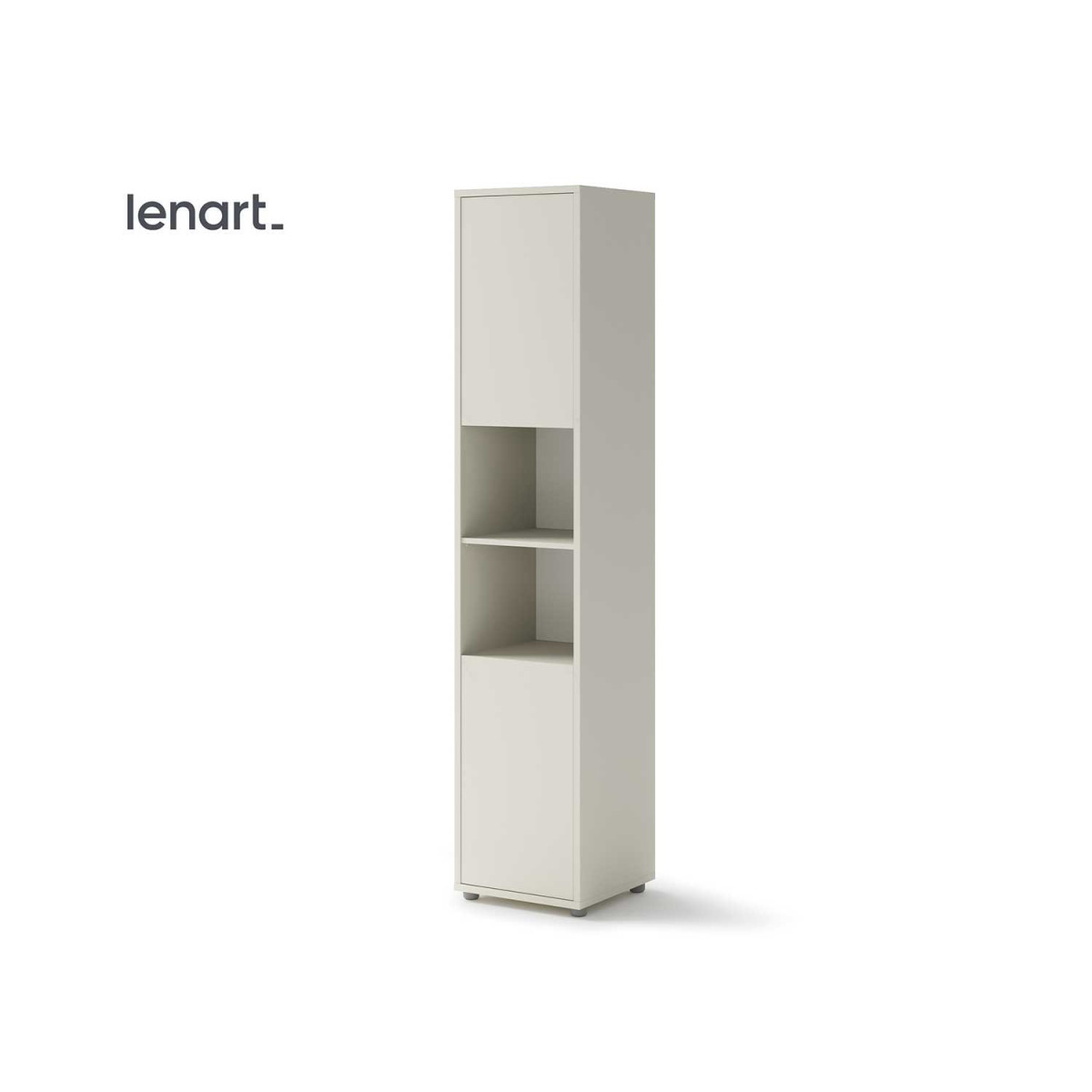 Colonne cachemire 2 portes et 2 niches pour lit vertical 140x200 cm Bed Concept