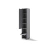 Colonne de rangement grise pour lit vertical 140x200 cm Bed Concept