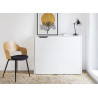 Bureau pliant blanc 115 cm Work Concept