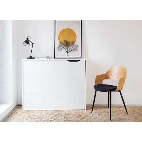 Bureau pliant blanc 115 cm Work Concept