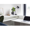 Bureau pliant blanc 115 cm Work Concept