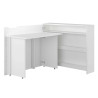 Bureau pliant blanc 115 cm Work Concept