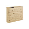Bureau gain de place chêne artisan 115 cm Work Concept