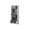 Meuble bibliothèque gris et graphite Bed Concept