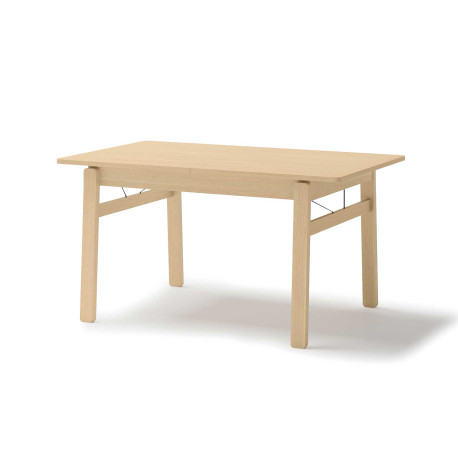 Table rectangulaire extensible 149-269 cm chêne clair Kubo
