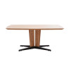 Table à manger en acacia et métal 200 cm Creston