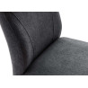 Chaises de salle à manger pied traîneau anthracite José