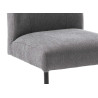 Chaises design grises avec poignée José