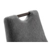 Chaises design grises avec poignée José