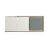 Buffet 3 portes 200 cm à LED Elska