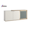 Buffet 3 portes 200 cm à LED Elska