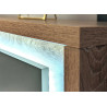 Buffet 3 portes 200 cm à LED Elska