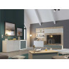 Buffet 3 portes 200 cm à LED Elska