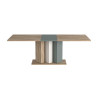 Table à manger extensible pieds piliers 180-225 cm Elska