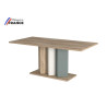 Table à manger extensible pieds piliers 180-225 cm Elska