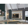 Élément mural TV avec rangement 240 cm Elska