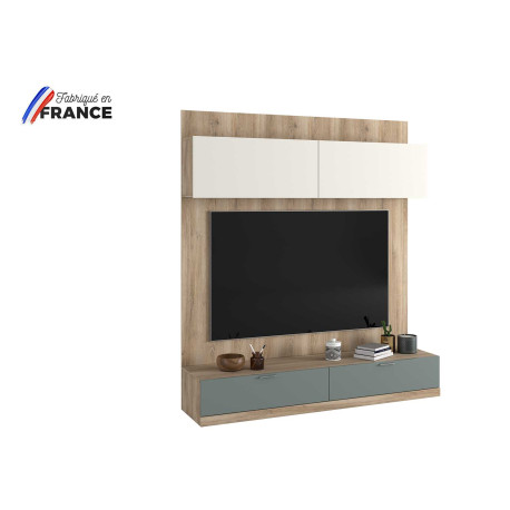 Mur TV moderne 180 cm Elska