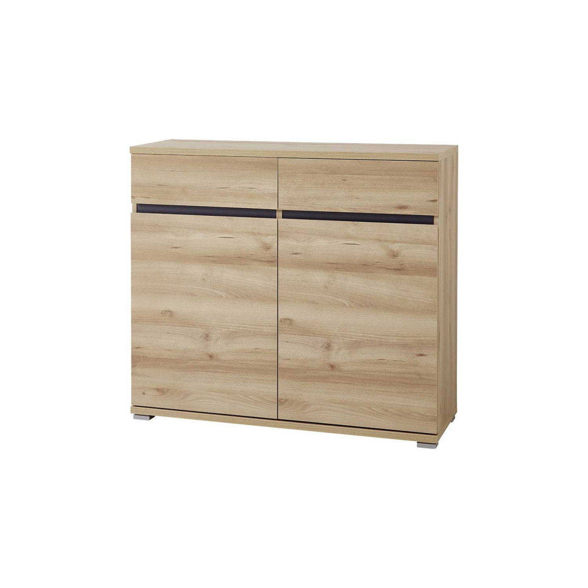 Commode bois 2 portes et 2 tiroirs
