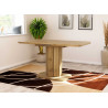 Table à manger extensible 110-140 cm chêne Enael
