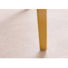 Chaises de salle à manger verte et doré Giada