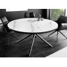 Table à manger ronde céramique extensible Neora
