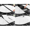 Table à manger ronde céramique extensible Neora