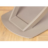 Table à manger extensible aspect travertin 130-190 cm Avarea