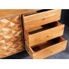 Buffet en acacia 2 portes et 3 tiroirs 145 cm Yuki