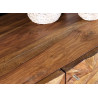 Buffet en sesham 3 portes 145 cm Eliora