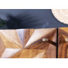 Buffet en sesham 3 portes 145 cm Eliora
