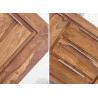 Buffet en sesham 2 portes et 3 tiroirs 175 cm Sevian