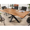 Table à manger en acacia 220 cm Aurenza