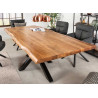 Table à manger en acacia 220 cm Aurenza
