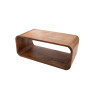 Table basse en bois de sesham 100 cm Liva