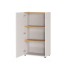 Meuble rangement 1 porte et 3 niches Adrano
