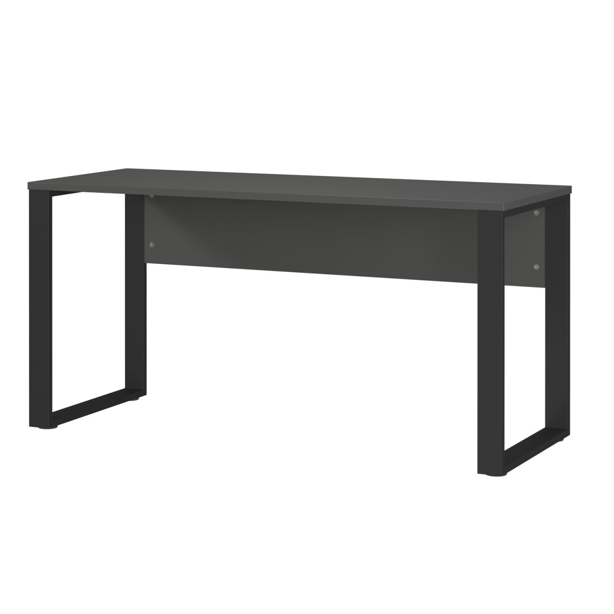Bureau graphite et métal 150 cm Adrano