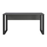 Bureau graphite et métal 150 cm Adrano