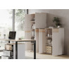 Armoire haute de classement 2 portes 197 cm Oviedo