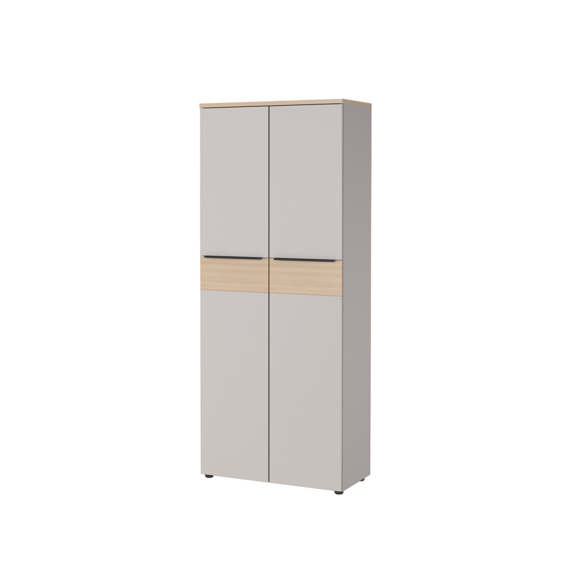 Armoire haute de classement 2 portes 197 cm Oviedo