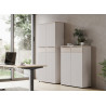 Armoire haute de classement 2 portes 197 cm Oviedo