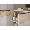 Meuble de rangement 2 portes 120 cm Oviedo