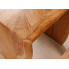 Lot de 2 tables d'appoint en acacia naturel Vael
