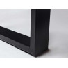 Banc en bois massif 160 cm avec dossier Nivor