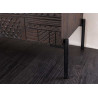 Meuble buffet 3 portes en manguier marron foncé sculpté Tribal