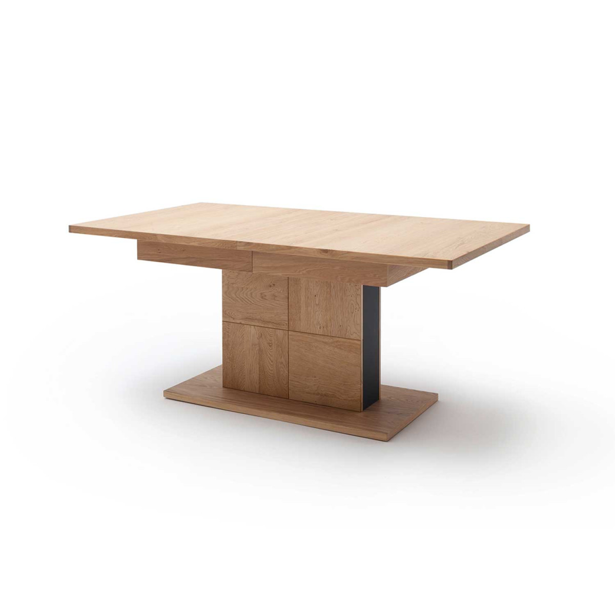 Table à manger extensible pied central 180-280 cm VALENCIA