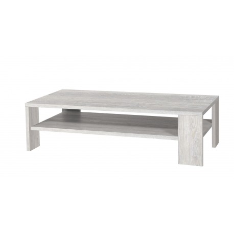 Table basse Design Rectangulaire en bois 2 plateaux CALISOT