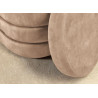 Banc coffre velours champagne Hope